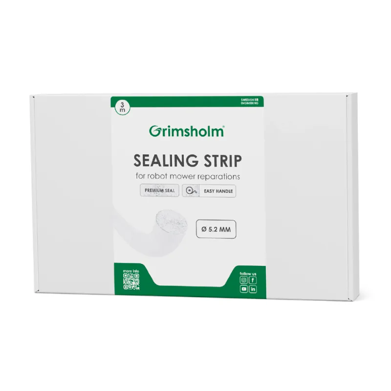 Grimsholm tetningslist robotgressklipper 5,2 mm 3 m