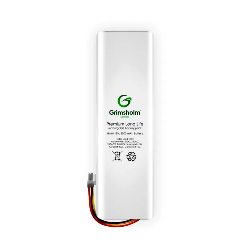 Grimsholm batteri til Husqvarna Automower 210 220 3000 mAh NiMH