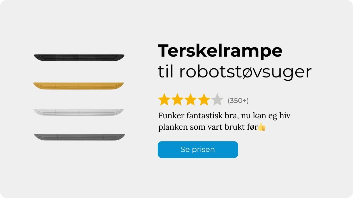 Finn rengjøringsmiddel til robotstøvsugere
