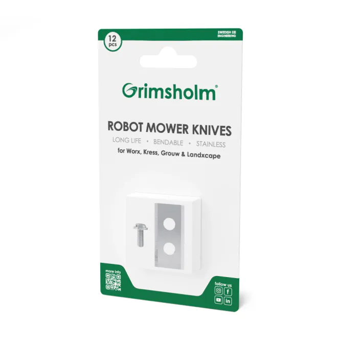 Hovedbilde Grimsholm kniver til Worx Kress Landxcape og Grouw 12 stk